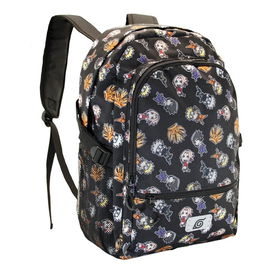 KARACTERMANIA Mochila Wind Naruto Shippuden 44cm Urbana Ligera con Bolsillo Acolchado para Dispositivos