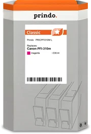 Prindo Cartucho de tinta magenta PRICPFI310M Classic L 330ml