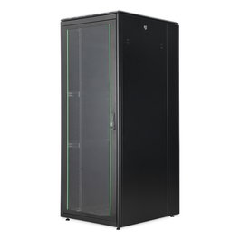 Digitus Netzwerkschrank Unique Light 42HE Armario Rack 42U 800x1000mm Negro, Independiente, 800kg, Bloqueo Teclado, Patas Ajustables, Gestión de Cables