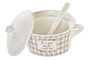 DKD Home Decor Tazón Porcelana New Bone Surtido de Colores 16,5x13x9 cm