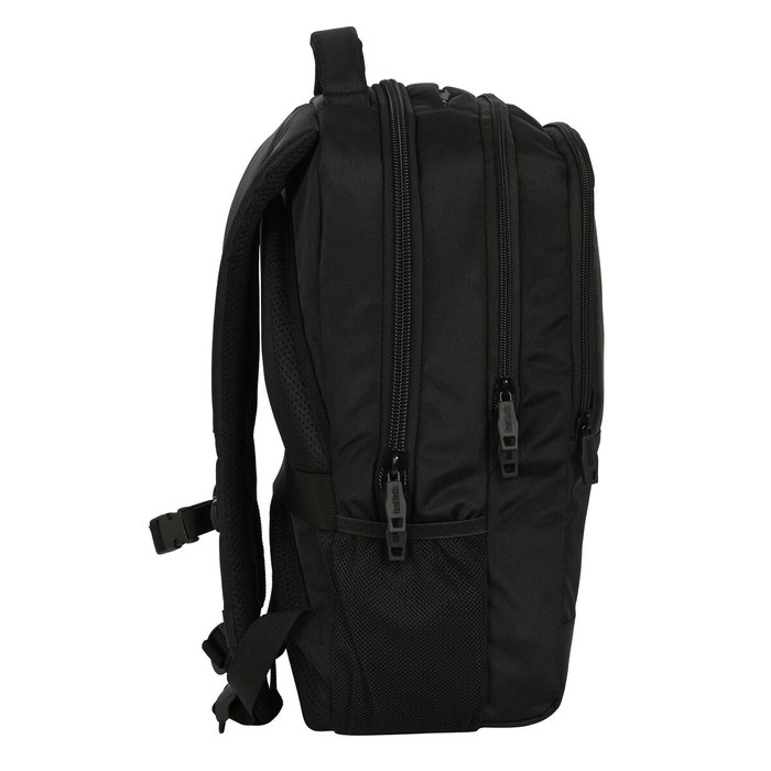 Safta Mochila para Portátil 15,6 Pulgadas Real Betis Balompié Premium Negra