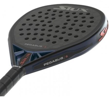Siux Pala de Pádel Pegasus 3 2025 Negro y Azul