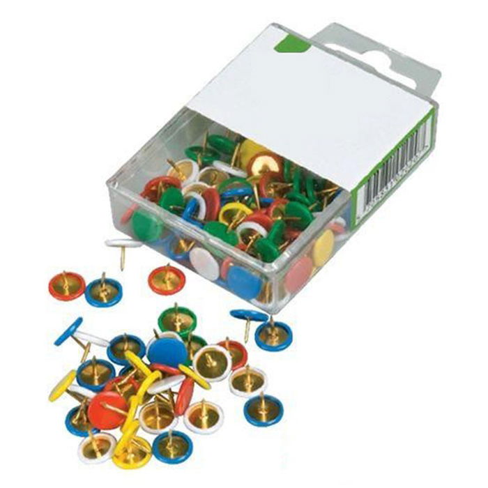 HOPAMA Chinchetas Colores Cajita 25 Unidades