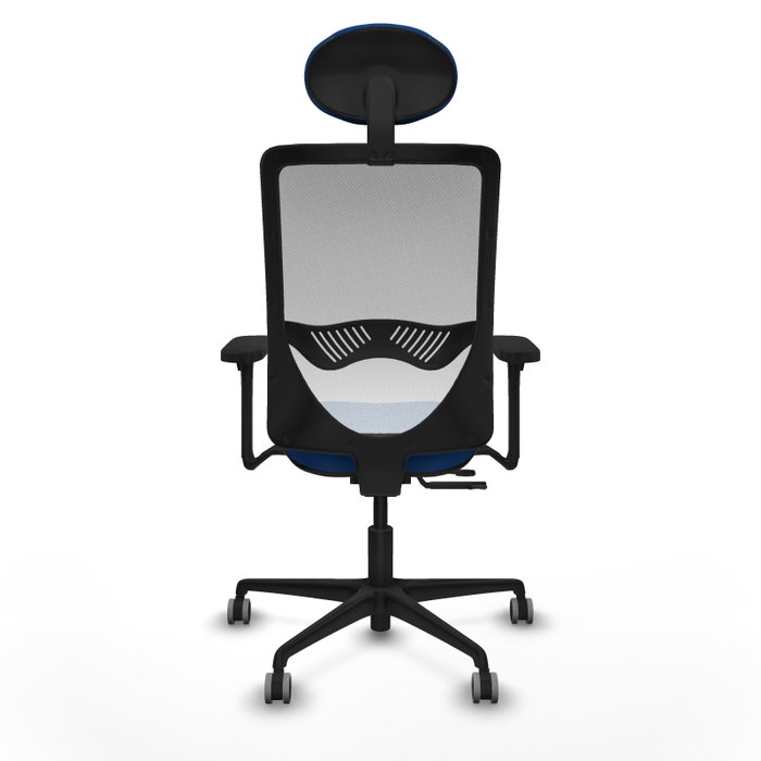 PIQUERAS Y CRESPO Silla de oficina Zulema Azul y Blanco