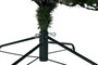 DKD Home Decor Árbol de Navidad LED 210 cm con acabado nevado y detalles de piñas