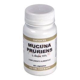 ORTOCEL NUTRI-THERAPY Mucuna Pruriens 400Mg 60 Cápsulas - Complemento Alimenticio