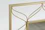 DKD Home Decor Espejo de Metal Dorado 70,5x2x98 cm