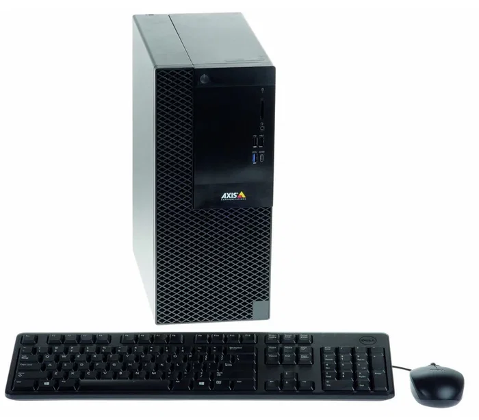 Axis S1116 Puesto de trabajo con procesador Intel Core i5-8400, 8 GB RAM, 8 TB HDD, color negro