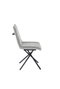 DKD Home Decor Silla de Poliéster y Metal con Detalle de Bucle