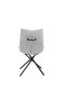 DKD Home Decor Silla de Poliéster y Metal con Detalle de Bucle