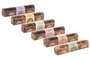 DKD Home Decor Soporte Incienso Indio Mandala Color Multicolor Marron Madera 5 x 6 x 30 cm Set de 10