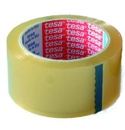 Cinta De Embalaje Tesa Poliolefina Rollo 66X50 Silenc.Transparente (Set de 6)