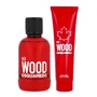 DSquared² Red Wood Set de Regalo Eau de Toilette 100 ml y Loción Corporal 150 ml