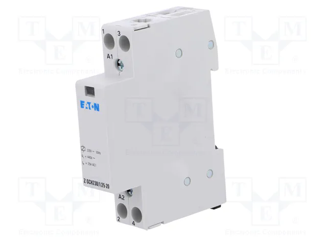 EATON ELECTRIC Z-SCH Contactor de instalación 2-polar 25A 230VAC