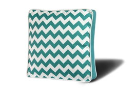 Aberto Design YM1202 Cojín de Lujo 42x42 cm, Tacto Suave Algodón y Poliéster, Relleno de Silicona, Diseño Elegante para Hogar