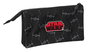 Portatodo Doble Star Wars The fighter Negro 22 x 12 x 3 cm
