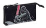 Portatodo Doble Star Wars The fighter Negro 22 x 12 x 3 cm