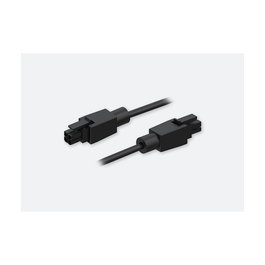 Teltonika Cable de Alimentación 4-pin a 4-pin, 1 m, Negro, 30V 2A, Conectores Macho Derechos