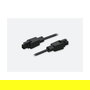 Teltonika Cable de Alimentación 4-pin a 4-pin, 1 m, Negro, 30V 2A, Conectores Macho Derechos
