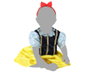 Atosa Disfraz Princesa de Cuento para Niña Bebé 12-24 Meses Vestido Largo Multicolor