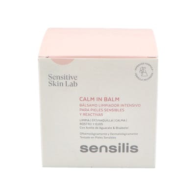 SENSILIS Calm In Balm Bálsamo Limpiador Desmaquillante 50 ml - Para Pieles Sensibles, Elimina Maquillaje Waterproof, Con Manteca de Karité y Manzanilla SENSILIS Calm In Balm Bálsamo Limpiador Desmaquillante 50 ml - Para Pieles Sensibles, Elimina Maquillaje Waterproof, Con Manteca de Karité y Manzanilla