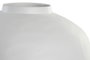 DKD Home Decor Jarrón de Gres Artesanal Blanco 40x40x44 cm