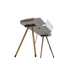 Arturia Patas de Madera para Teclados Keylab 88 MK2, Polybrute y Astrolab 61 - Diseño Retro Estilizado, Madera Maciza de Fresno, Estabilidad Ajustable