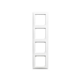BUSCH-JAEGER BJ 1724-914 Abdeckrahmen alpinweiß Busch-balance SI Rahmen 4-Fach