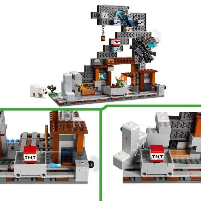 Lego Minecraft 21277 Mina de Pico Set de construcción para niños de 8 años Lego Minecraft 21277 Mina de Pico Set de construcción para niños de 8 años
