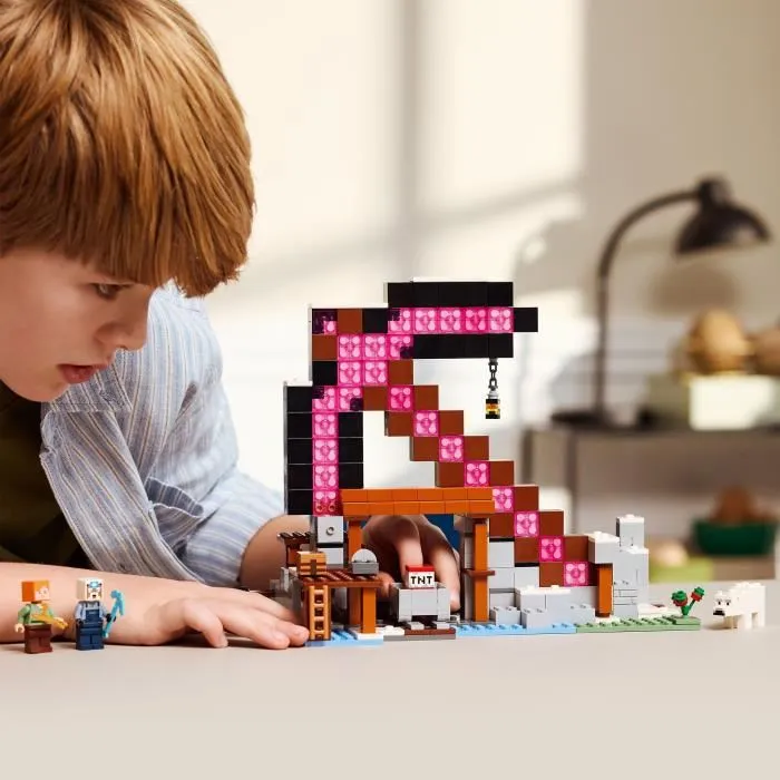 Lego Minecraft 21277 Mina de Pico Set de construcción para niños de 8 años Lego Minecraft 21277 Mina de Pico Set de construcción para niños de 8 años