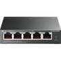 TP-Link TL-SG105MPE Switch Gigabit Ethernet 5 Puertos PoE Negro