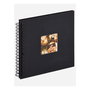 Walther SA108B Fun Negro Spiral 26x25 cm 40 Hojas Papel, Grosor 3 cm, 260 x 250 mm