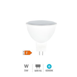 GSC Evolution Bombilla LED dicroica 5W MR16 6000K 12V