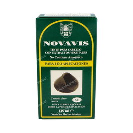 Novavis Tinte 5C Castaño Claro Ceniza Libre de Amoniaco 135ml