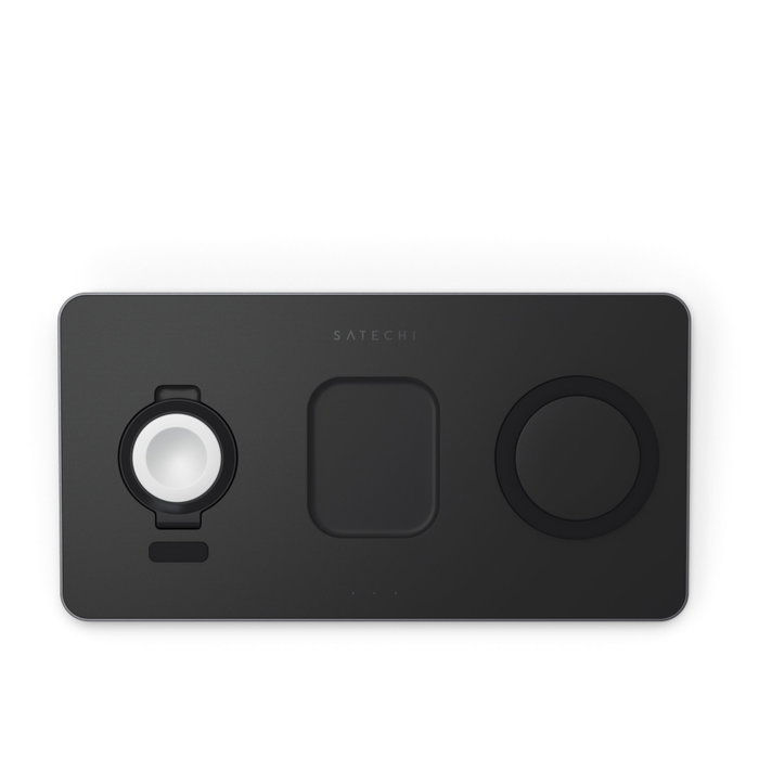 Satechi Trio Wireless Charging Pad Negro Satechi Trio Wireless Charging Pad Negro