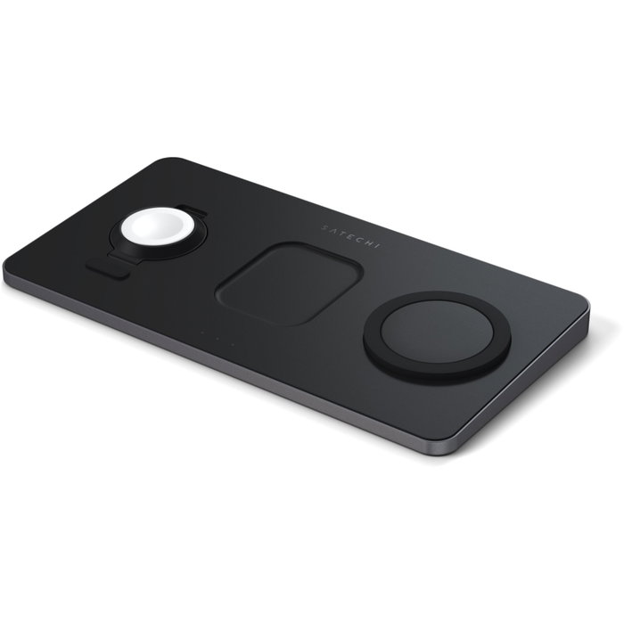 Satechi Trio Wireless Charging Pad Negro Satechi Trio Wireless Charging Pad Negro