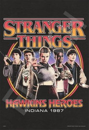 Stranger Things Rompecabezas de 1000 piezas Hawkins Heroes