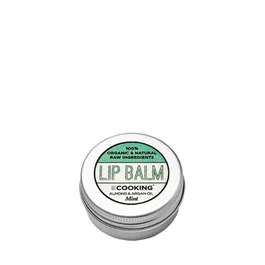 Ecooking Bálsamo Labial Hidratante con Aceite de Argán Orgánico y Menta 15 ml