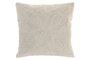 DKD Home Decor Cojín de Algodón Bordado a Mano Crudo 45x45 cm