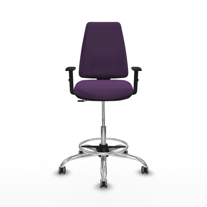 PIQUERAS Y CRESPO Taburete Elche CP Bali Morado PIQUERAS Y CRESPO Taburete Elche CP Bali Morado