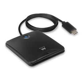 EWENT EW1055 Lector DNI Electrónico USB-C Negro