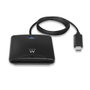 EWENT Lector de Tarjetas Inteligentes USB-C EW1055 Negro
