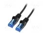 GOOBAY Patch cord Cat 6a U/UTP de 7,5m con conectores RJ45
