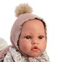 Muñecas Antonio Juan Muñeca Recién Nacida Erika 33019, 42 cm Blandita con Pelele, Gorro, Mantita, Biberón y Chupete
