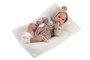Antonio Juan Muñeca Recién Nacida Erika con Ranita 42cm - Idiomas: Español, Ucraniano, Francés, Portugués, Alemán, Neerlandés, Italiano, Ruso, Polaco, Árabe