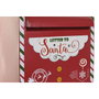 DKD Home Decor Buzón de Metal Rojo 28,5x26,5x52 cm