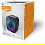 Denver BPS-250 Altavoz Portátil Estéreo Bluetooth 5.0 40W 8 Pulgadas 3600 mAh Negro con Iluminación LED y Micrófono