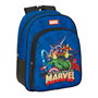 Mochila Escolar The Avengers Azul Negro 27 x 33 x 10 cm