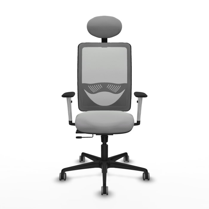 PIQUERAS Y CRESPO Silla de oficina Zulema con mecanismo Sincro/Traslack Gris PIQUERAS Y CRESPO Silla de oficina Zulema con mecanismo Sincro/Traslack Gris