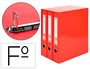 Liderpapel Modulo liderpapel 3 archivador folio 2 anillas mixtas 40mm rojo